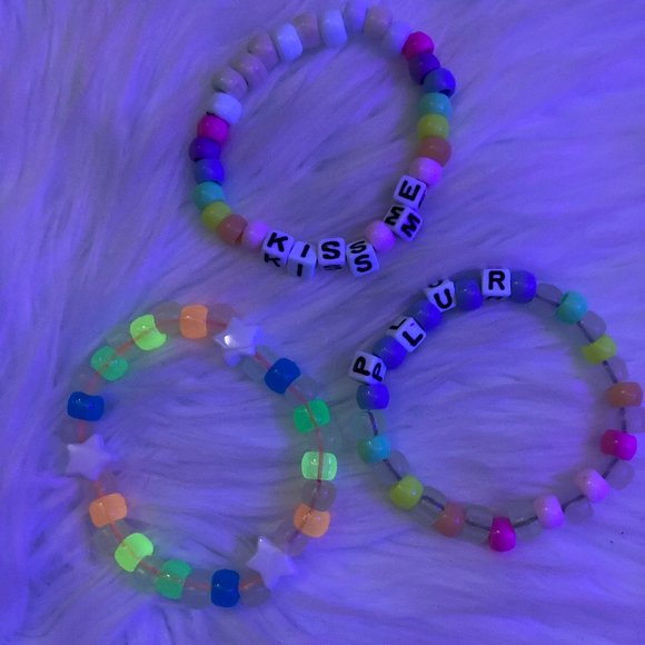 🌀 5/$25 🌀 Rave Kandi Bracelets | D2 - Picture 4 of 7